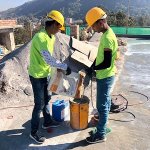 Flexible,Polymer Cementitious Waterproofing Slurry 